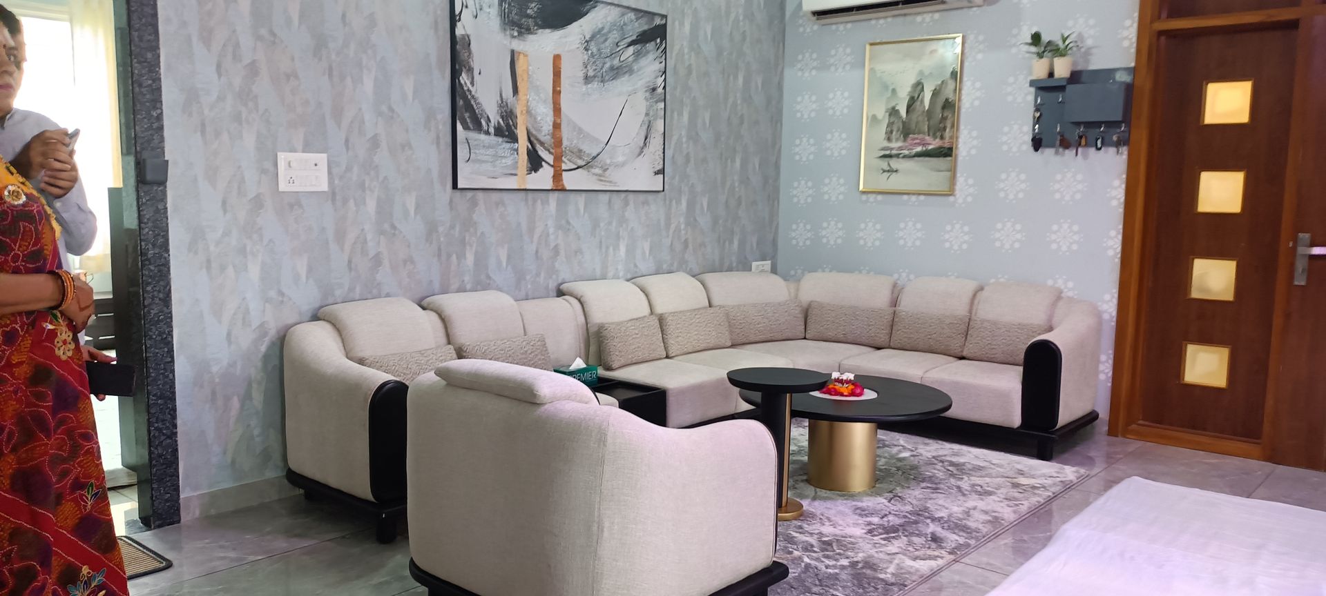 Living room Luxury Sofa Set